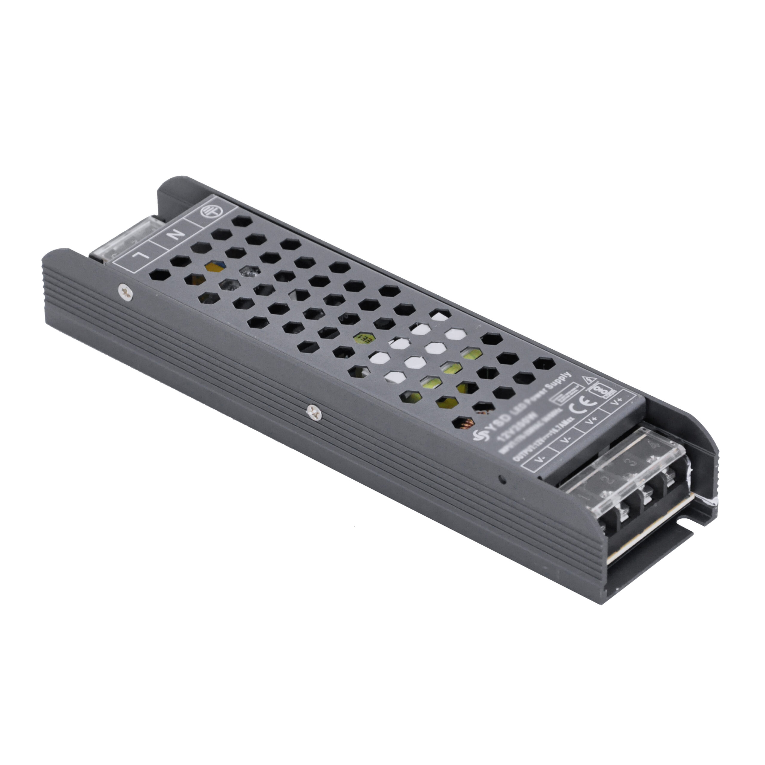 DRIVER BANDA LED BLACK 29MM 200W 16.5A 12VDC FUCIDA