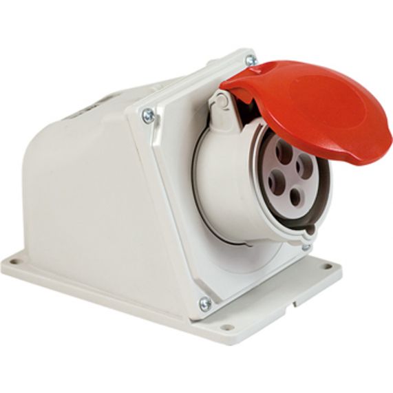 71305 PRIZA PE PERETE ARGO 3P+N+T 16A 380-415V 6h IP44 D 90x135mm FANTON ITALIA