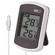 E0041 TERMOMETRU DIGITAL OUTDOOR -40 °C to +60 °C INDOR 0 °C to +60 °C EMOS