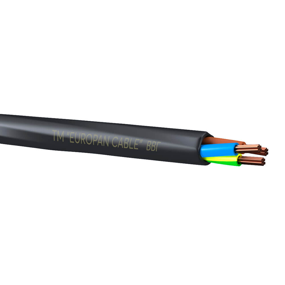 Cablu electric vvg ng ls 5x4mm negru rotund calitatea 1