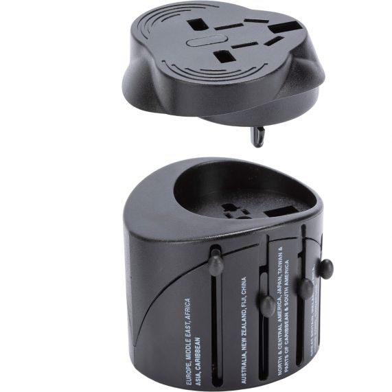 878811 ADAPTOR CALATORII UNIVERSAL NEGRU FANTON